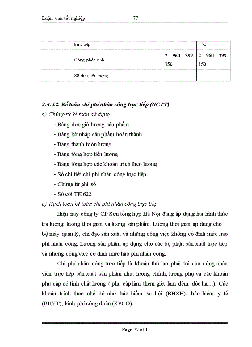 image for page Hoàn thiện kế toán chi phí sản xuất và giá thành sản phẩm tại công ty cổ phẩn Sơn tổng hợp Hà Nội