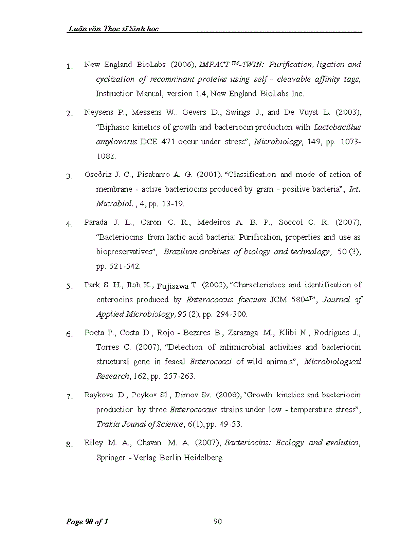 image for page Tổng hợp và biểu hiện gen mã hóa cho enterocin AS-48 của vi khuẩn Enterococcus faecium trong tế bào Escherichia coli ER2566