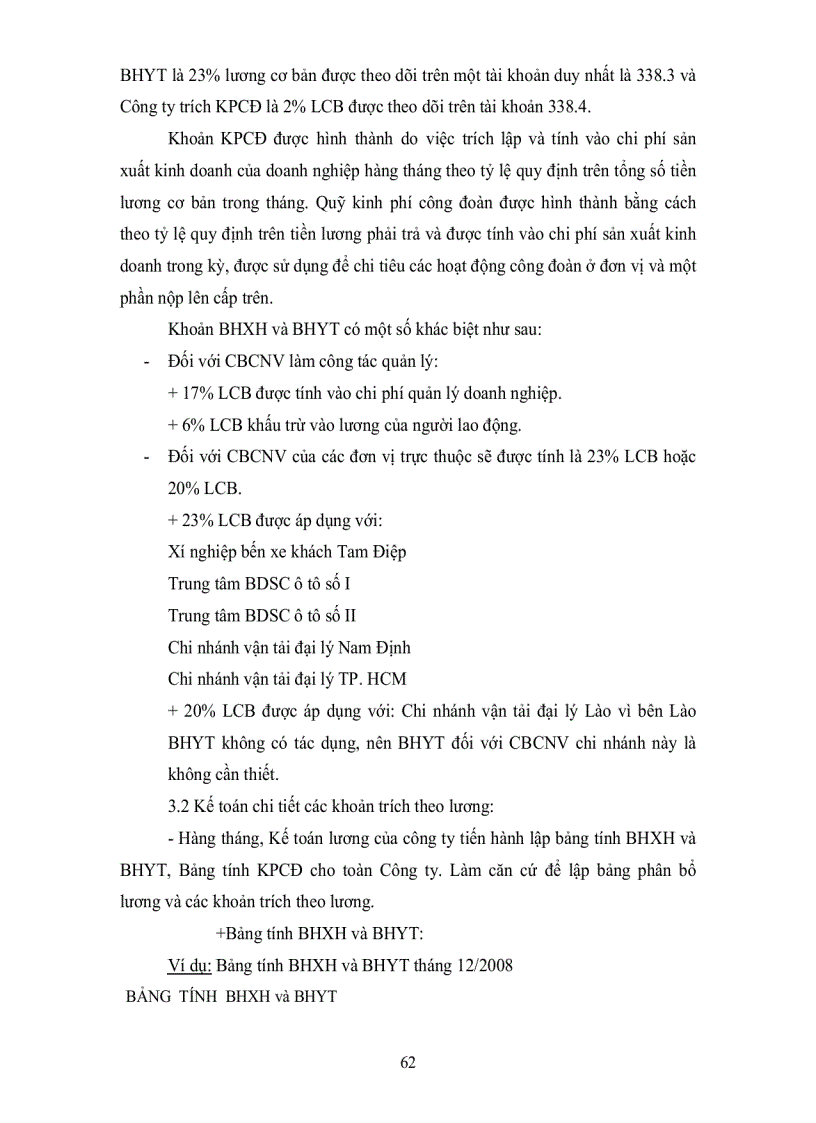 image for page Thực trạng kế toán tiền lương và các khoản trích theo lương tại công ty cp vận tải ô tô số 4