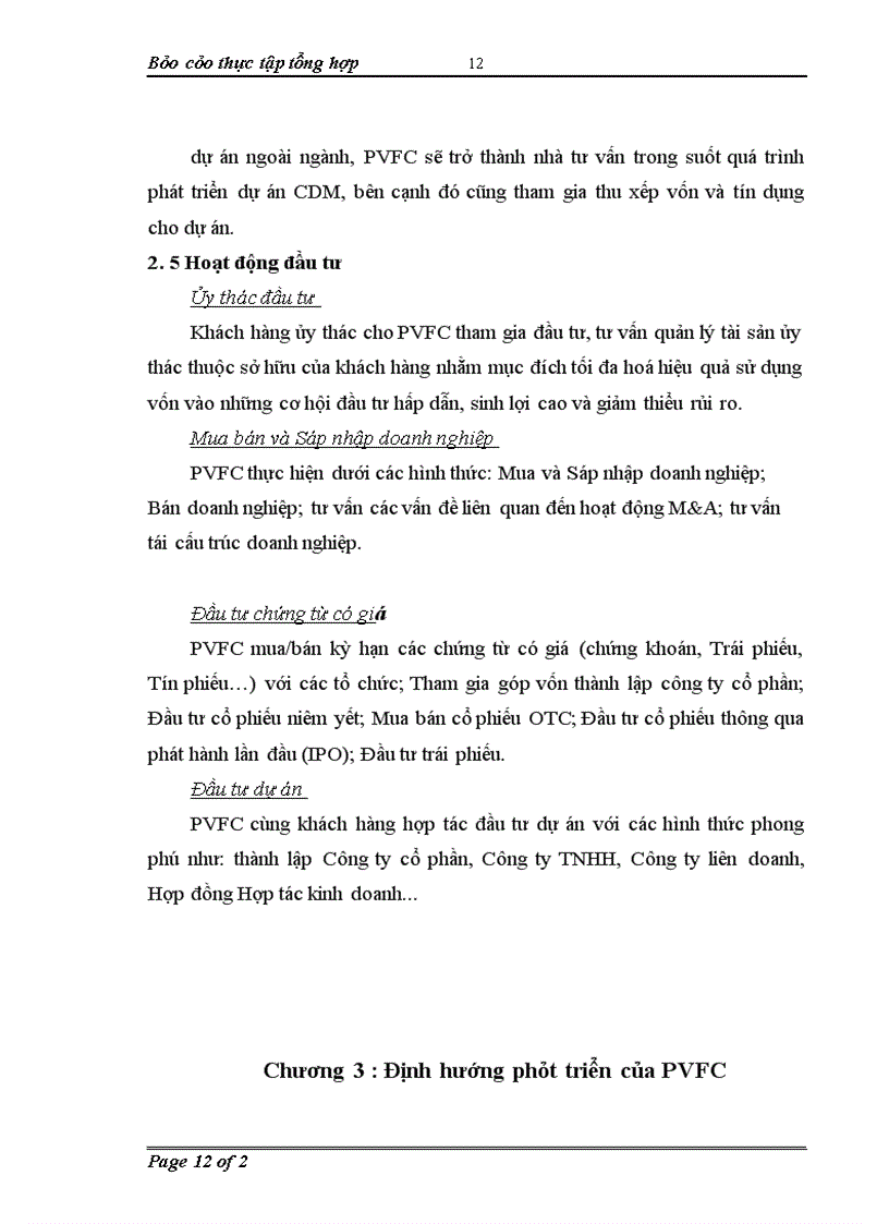 image for page Nghiên cứu về tổng quan chung về PVFC cũng như các lĩnh vực hoạt động của PVFC.