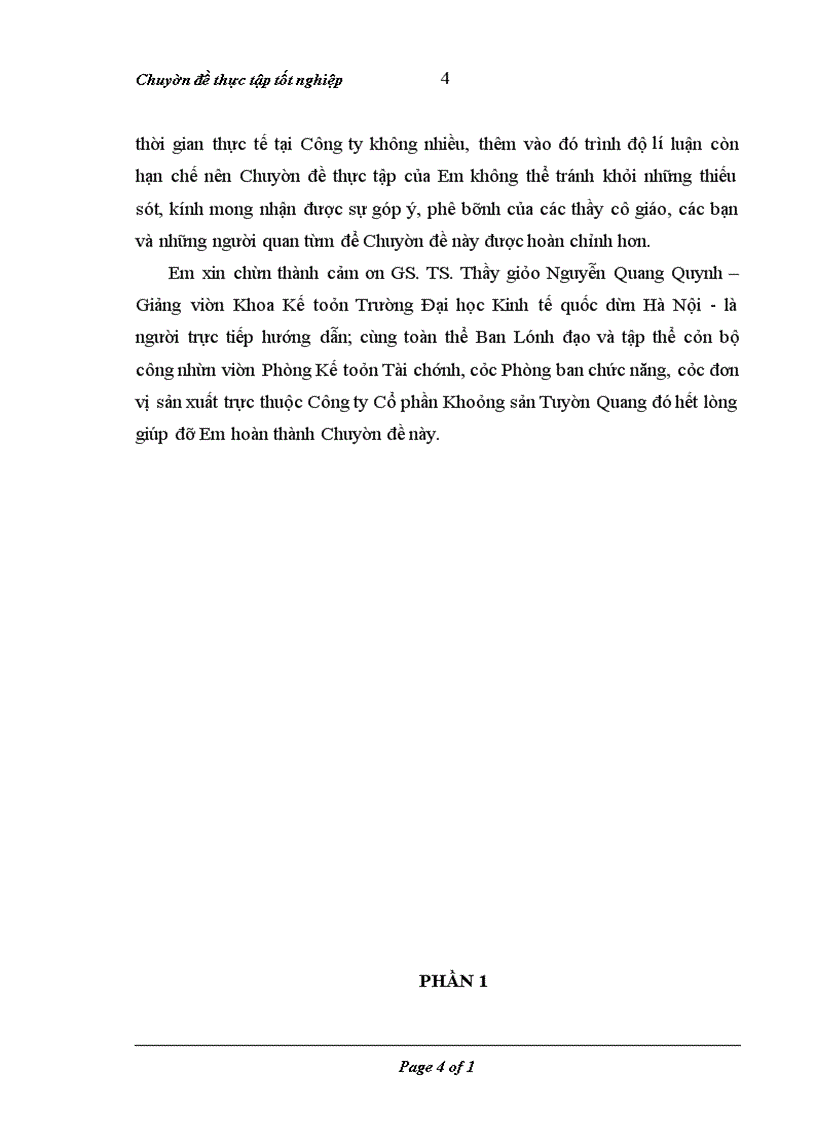 image for page Hoàn thiện hạch toán kế toán tài sản cố định tại Công ty Cổ phần Khoáng sản Tuyên Quang