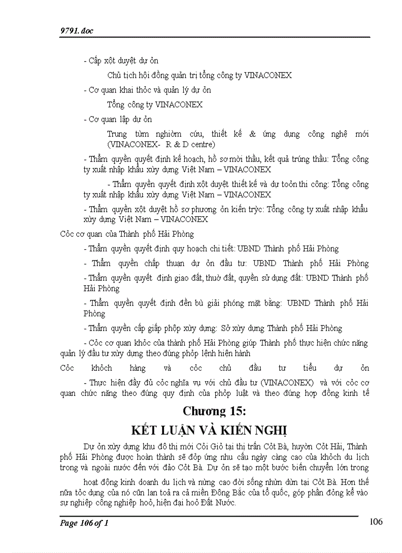 image for page Báo cáo nghiên cứu khả thi Dự án đầu tư xây dựng khu đô thị mới Cái Giá tại thị trấn Cát Bà, huyện Cát Hải Thành phố Hải Phòng
