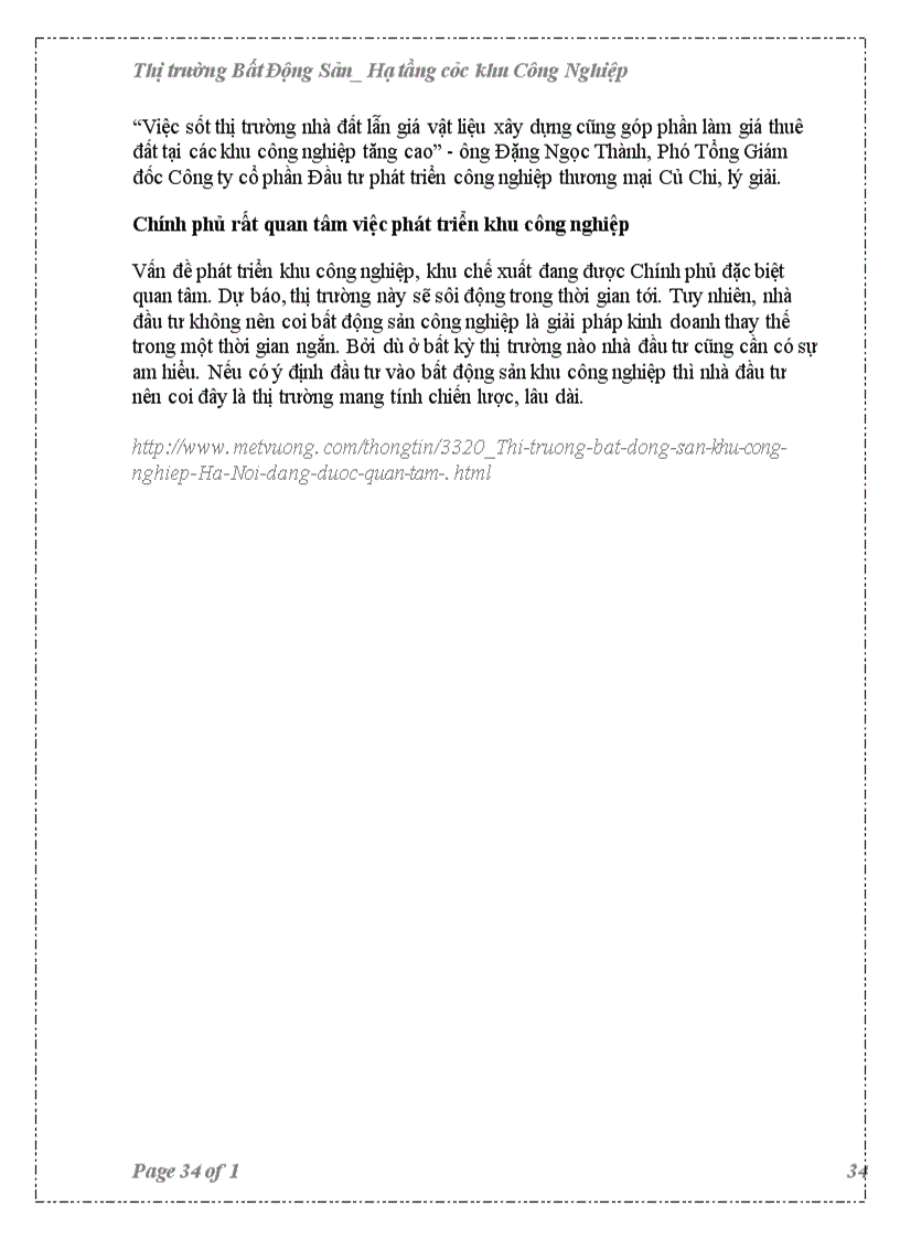 image for page Phân tích thực trạng và xu hướngbiến động của thị trường bất động sản hạ tầng các khu công nghiệp