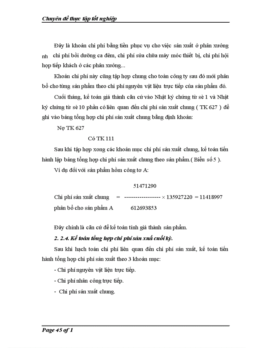 image for page Tổ chức công tác Hạch toán chi phí sản xuất và tính giá thành sản phẩm với việc tăng cường quản trị doanh nghiệp tại Công ty cổ phần công nghiệp Đông Hưng