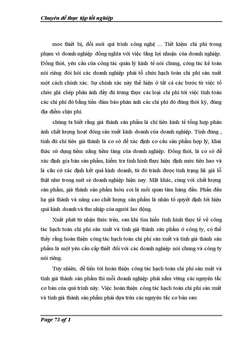 image for page Tổ chức công tác Hạch toán chi phí sản xuất và tính giá thành sản phẩm với việc tăng cường quản trị doanh nghiệp tại Công ty cổ phần công nghiệp Đông Hưng