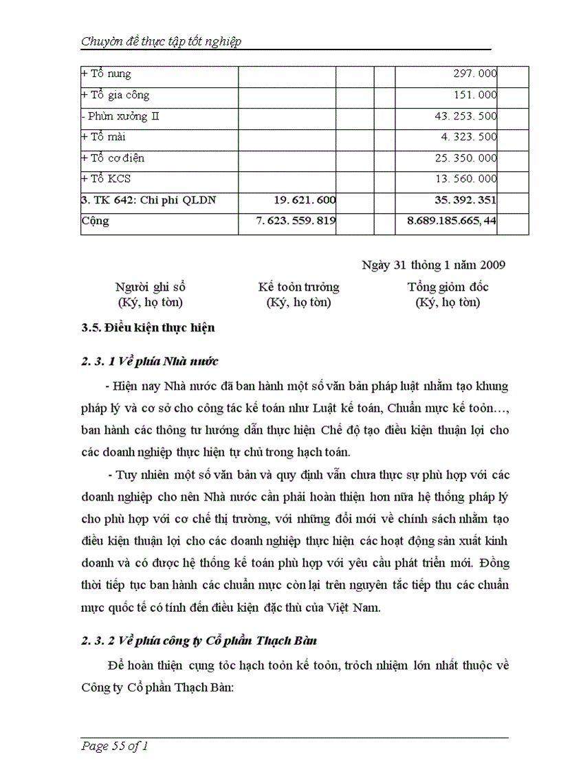 image for page Hoàn thiện công tác kế toán nguyên vật liệu tại Công ty Cổ phần Thạch Bàn