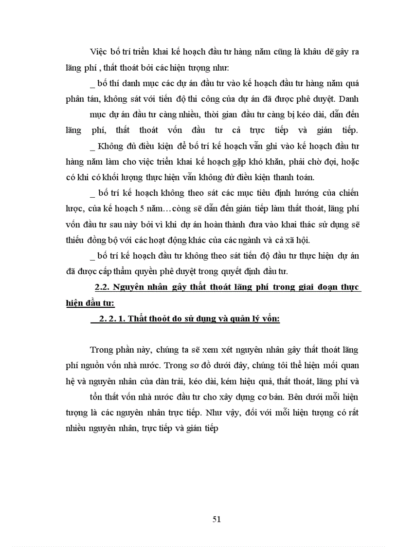 image for page Thất thoát lãng phí trong đầu tư. Thực trạng và giải pháp