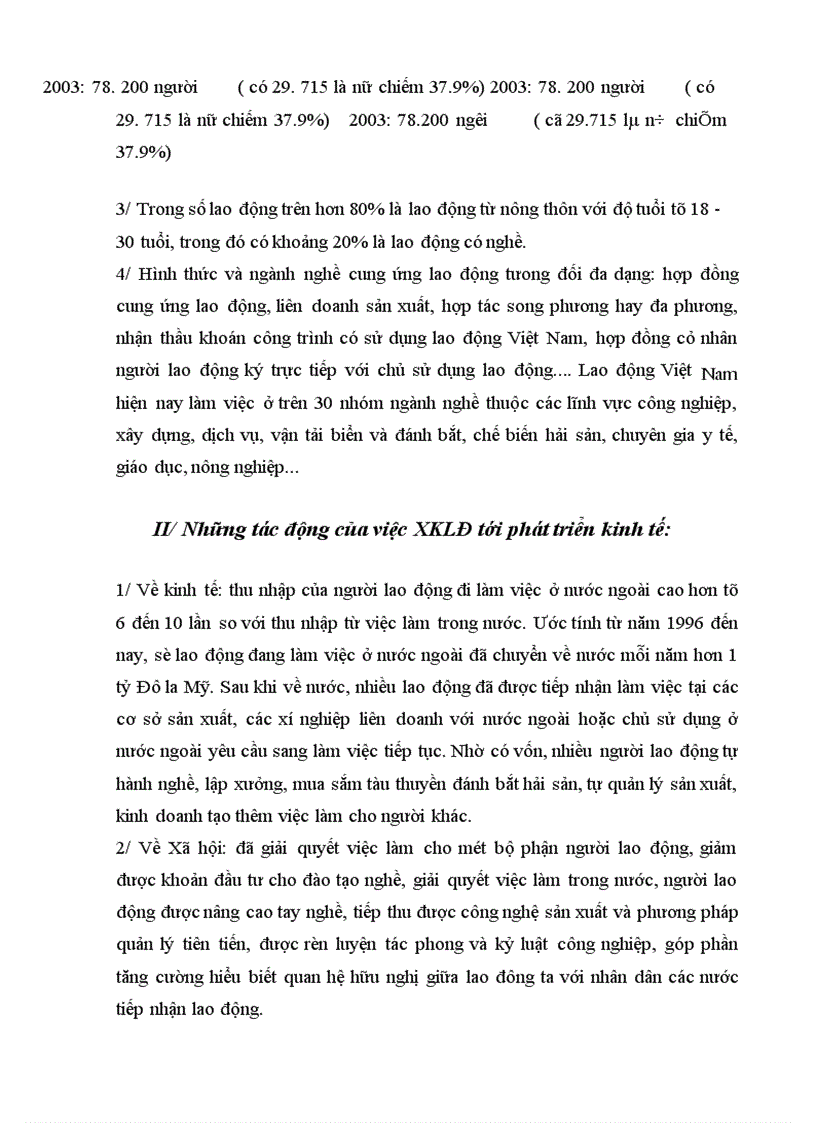 image for page Thực trạng và khả năng mở thị trường xuất khẩu lao động hiện nay