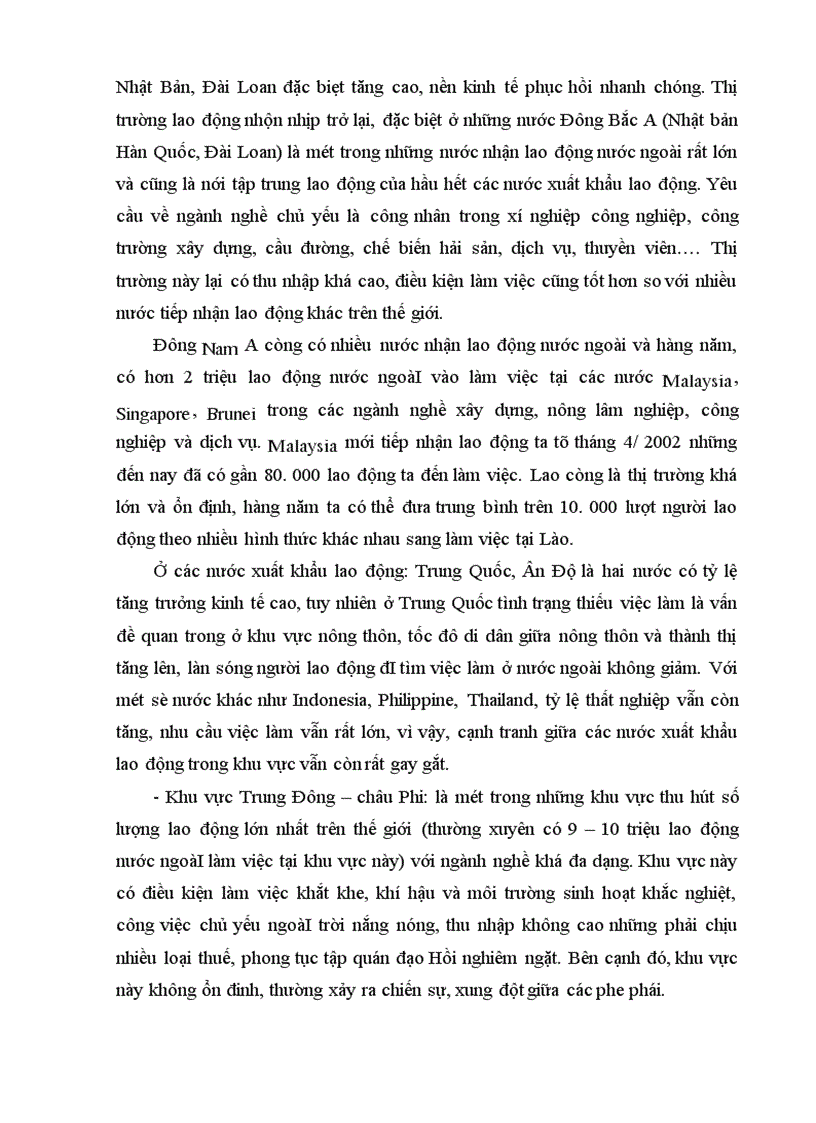 image for page Thực trạng và khả năng mở thị trường xuất khẩu lao động hiện nay