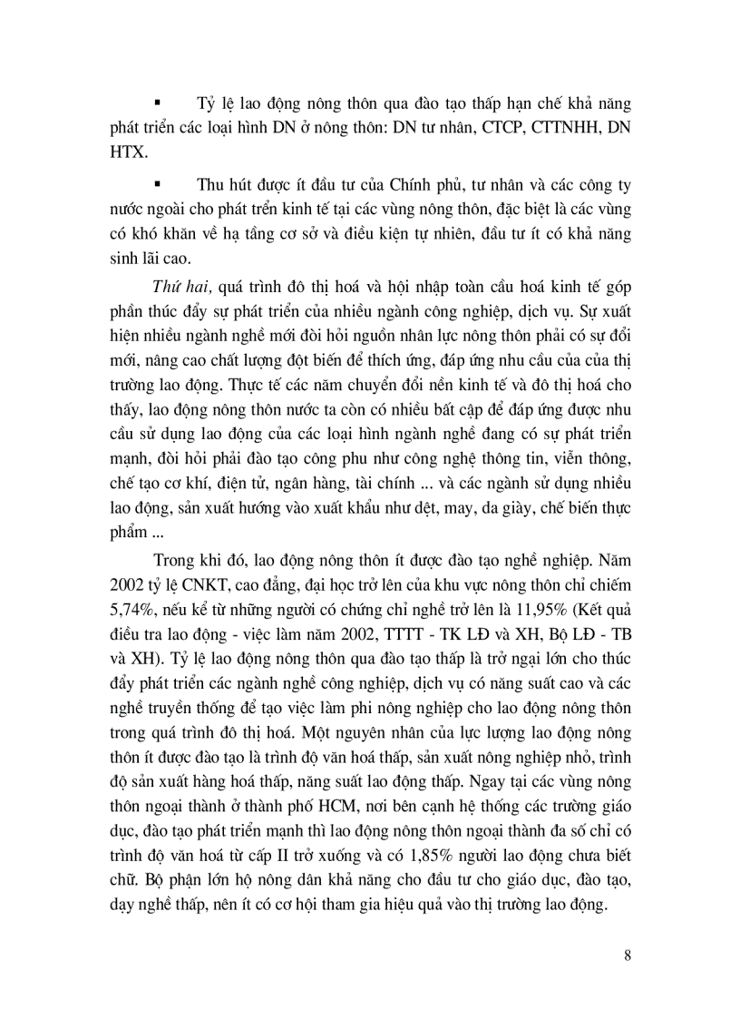 image for page Đào tạo, phát triển nguồn nhân lực nông thôn ngoại thành Hà Nội, đáp ứng quá trình chuyển dịch cơ cấu kinh tế, cơ cấu lao động và hội nhập Quốc tế.