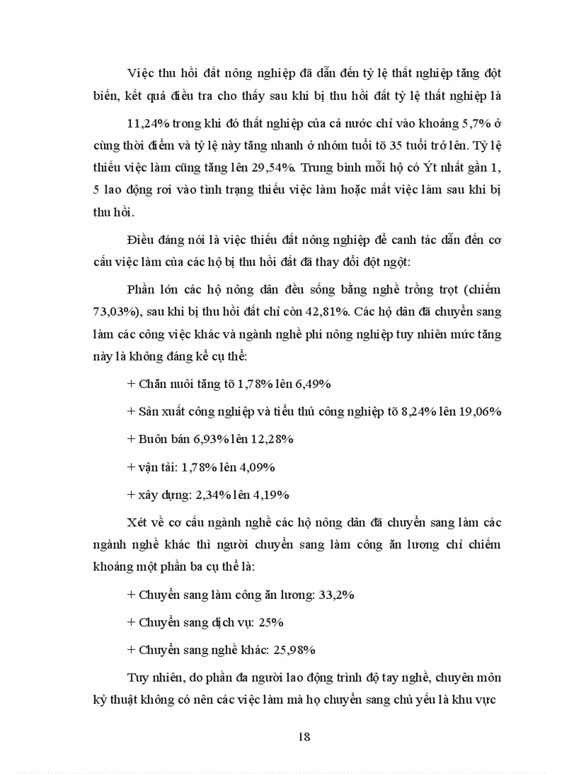 image for page Đánh giá hiện trạng việc làm của lao động ở khu vực chuyển đổi mục đích sử dụng đất nông nghiệp