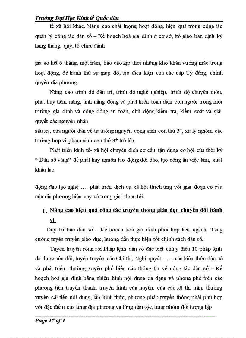 image for page Công tác Dân số kế hoạch hoá gia đình là một bộ phận quan trọng của chiến lược phát triển đất nước, là yếu tố cơ bản để nâng cao chất lượng cuộc sống của từng từng gia đình và của toàn xã hội
