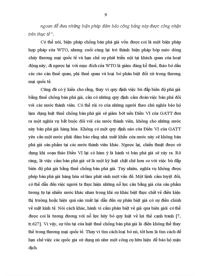 image for page Pháp luật chống bán phá giá trong thương mại quốc tế - Công cụ bảo hộ mậu dịch