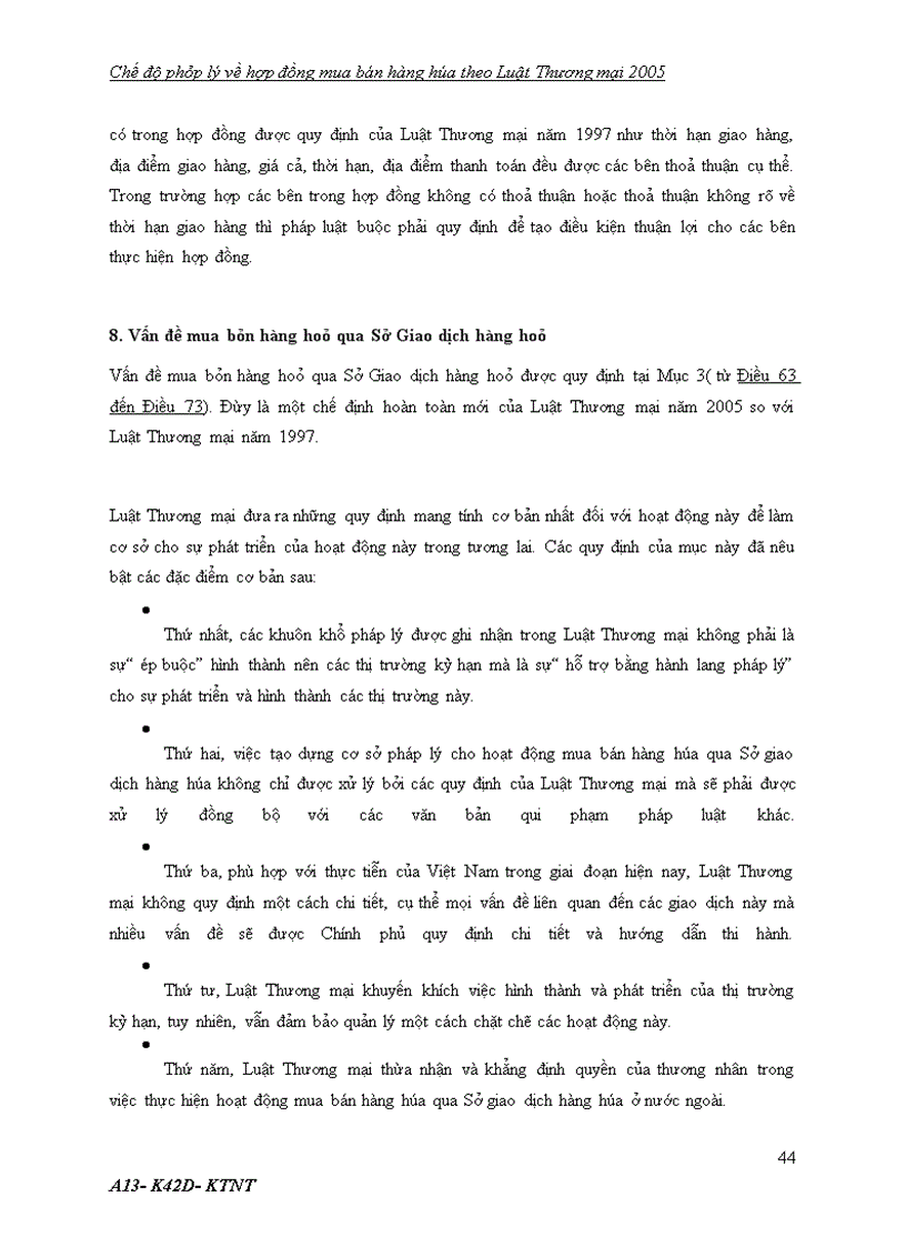 image for page Chế độ pháp lý về hợp đồng mua bán hàng hóa theo Luật Thương mại