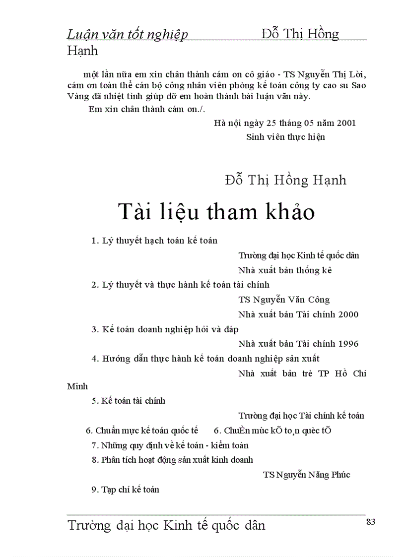 image for page Hoàn thiện công tác hạch toán kế toán nguyên vật liệu với việc nâng cao hiệu quả sử dụng vốn lưu động tại công ty cao su Sao Vàng