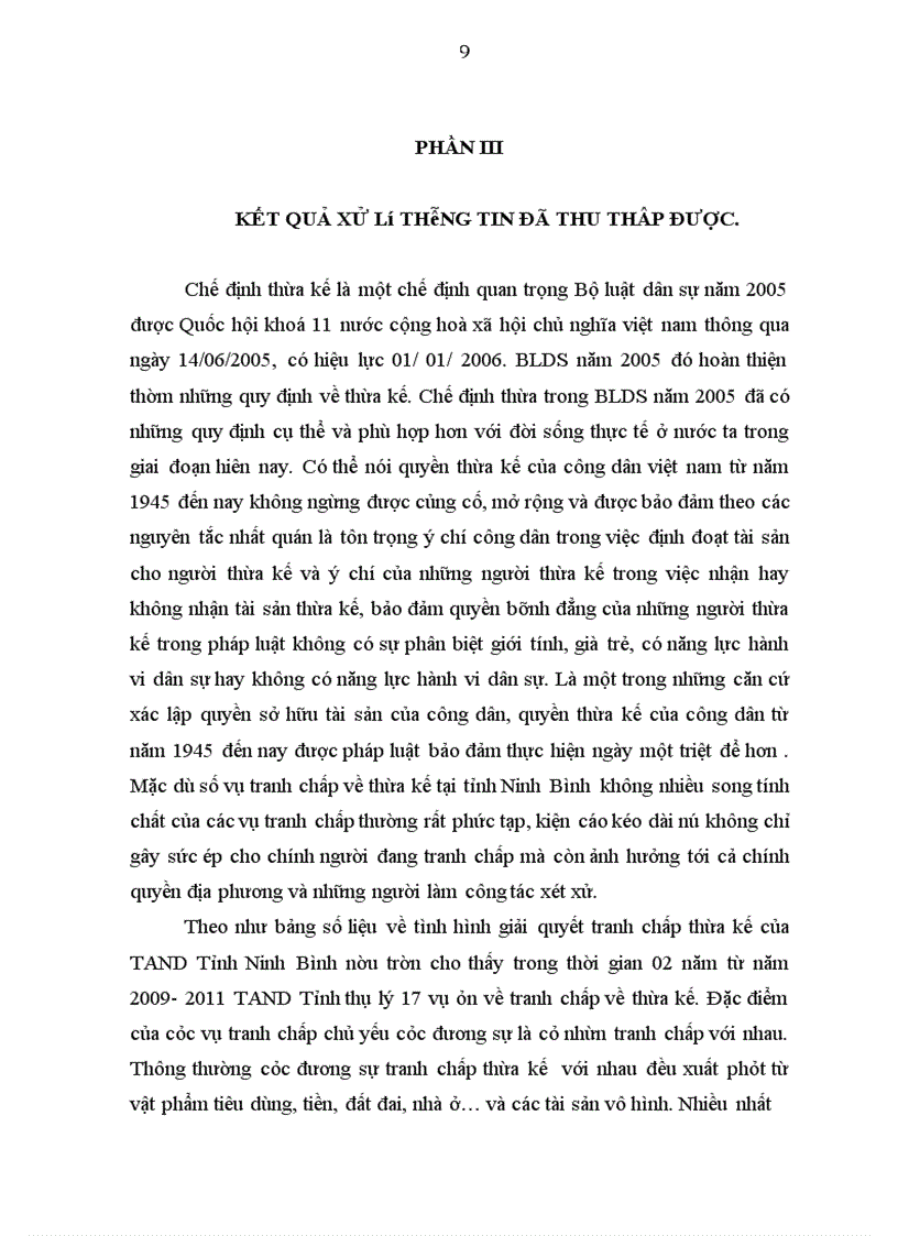 image for page Thực tiễn giải quyết tranh chấp của toà án nhân dân về thừa kế theo pháp luật tại địa phương nơi thực tập