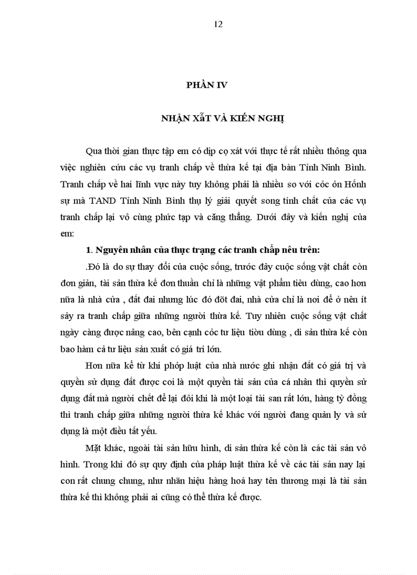 image for page Thực tiễn giải quyết tranh chấp của toà án nhân dân về thừa kế theo pháp luật tại địa phương nơi thực tập
