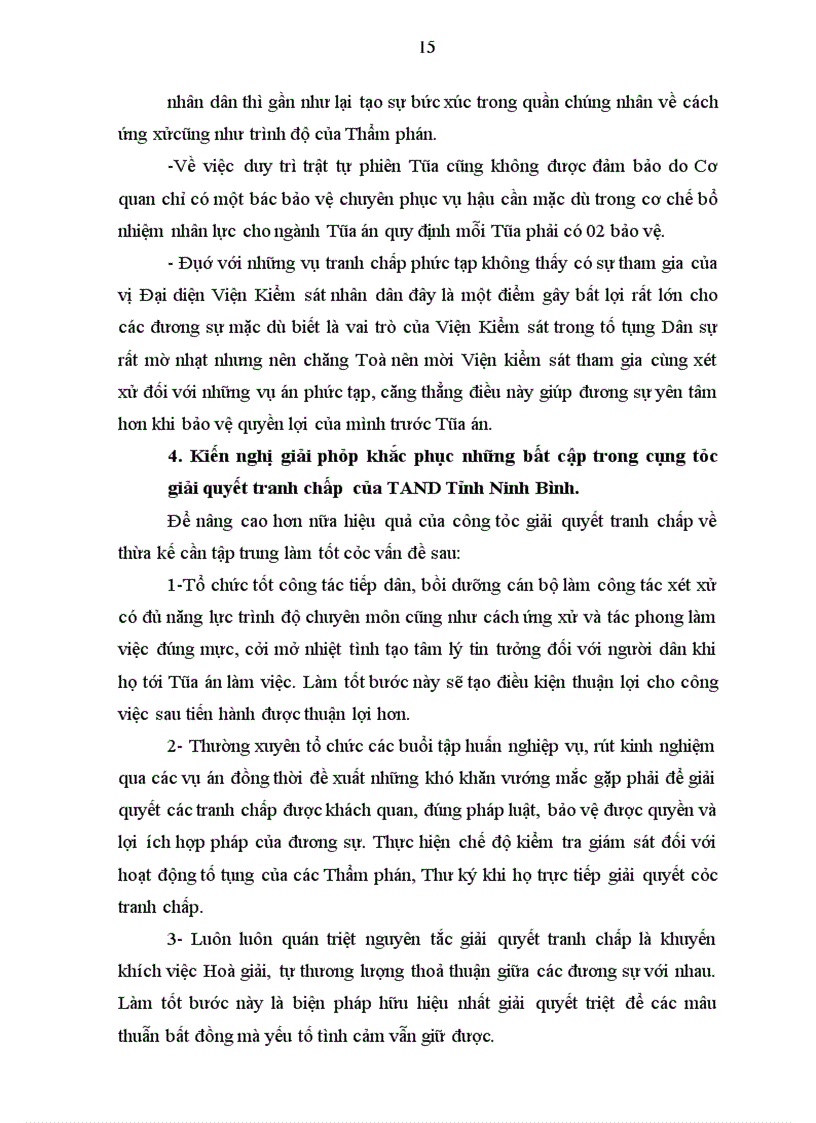image for page Thực tiễn giải quyết tranh chấp của toà án nhân dân về thừa kế theo pháp luật tại địa phương nơi thực tập