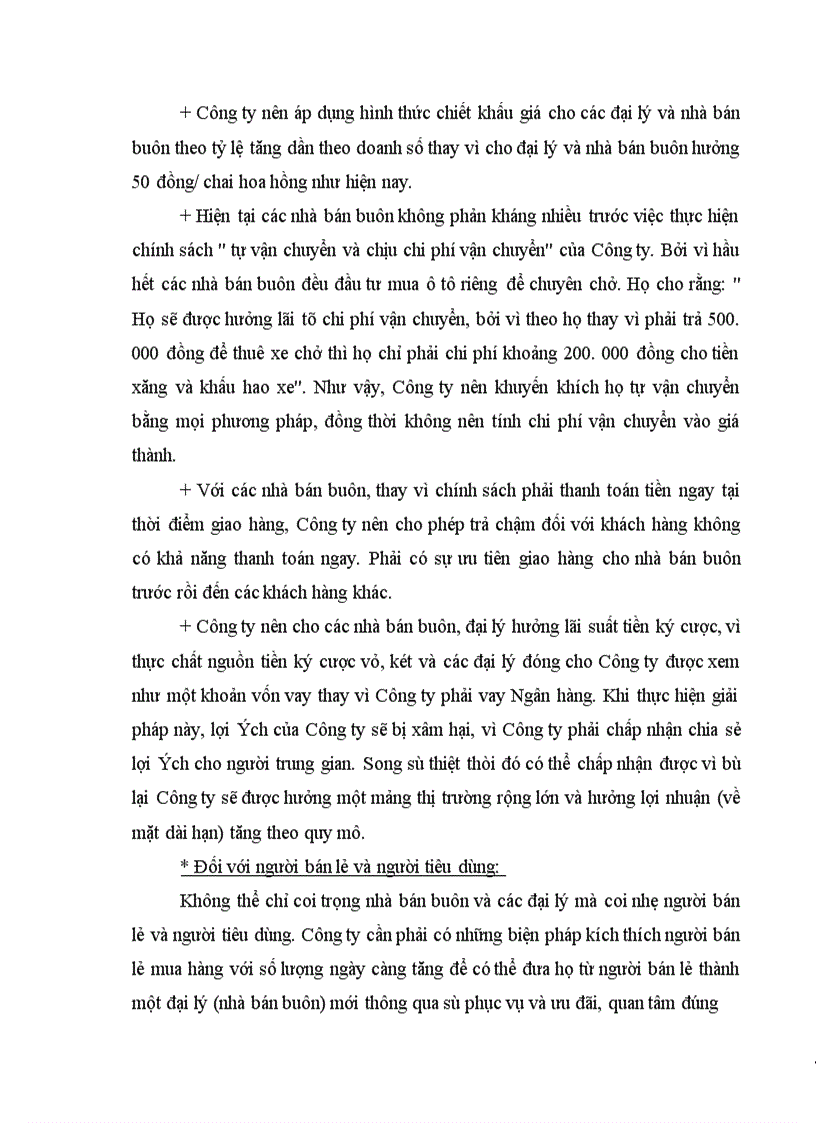 image for page Đề xuất một số ý kiến nhằm củng cố và mở rộng thị trường tiêu thụ sản phẩm của Công ty Bia Hà Nội