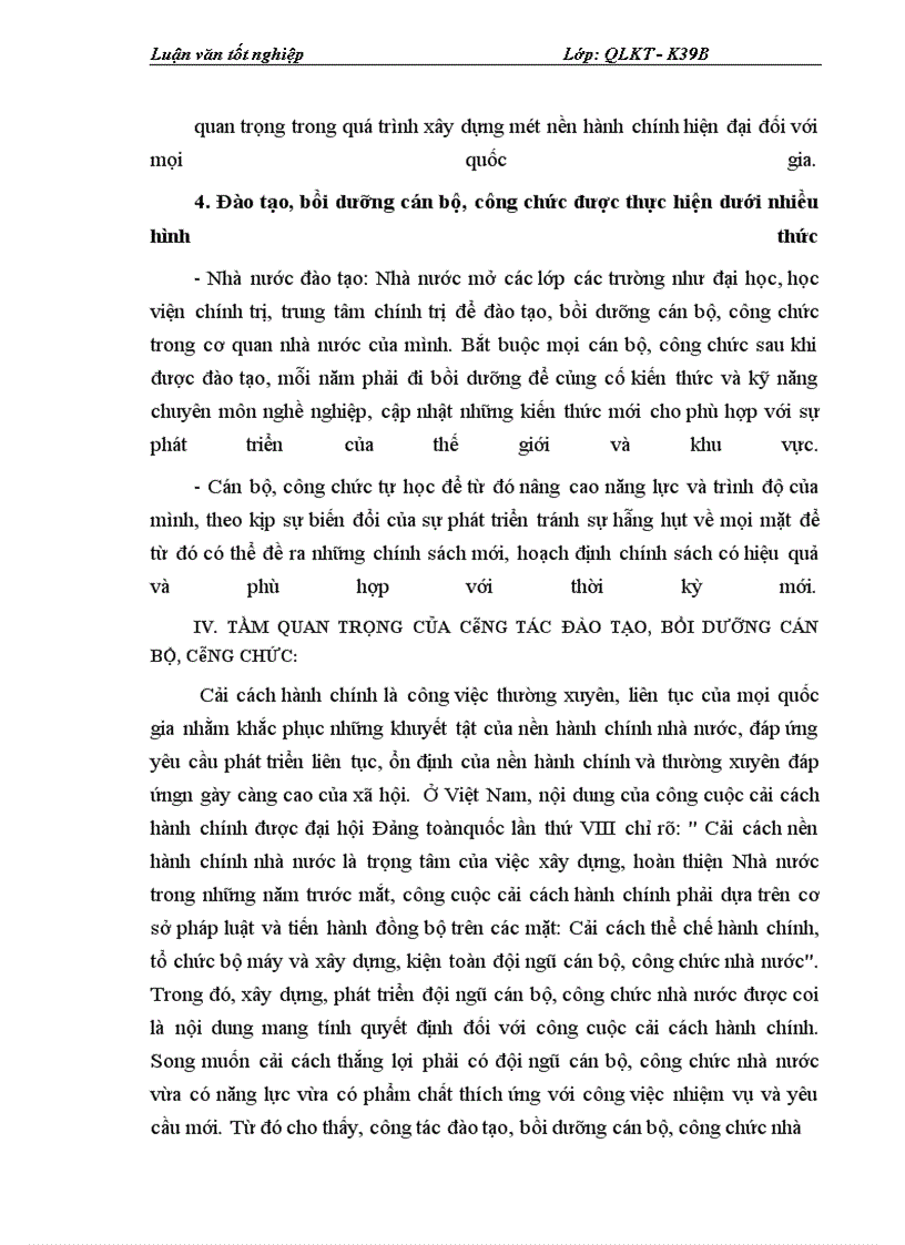 image for page Một số vấn đề về công tác đào tạo, bồi dưỡng cán bộ, công chức ở huyện Văn Yên hiện nay