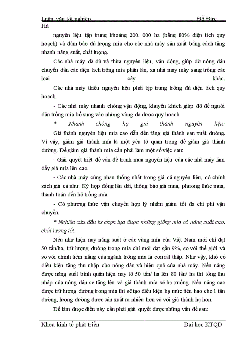 image for page Phương hướng và giải pháp phát triển ngành mía đường Việt Nam trong điều kiện hội nhập kinh tế