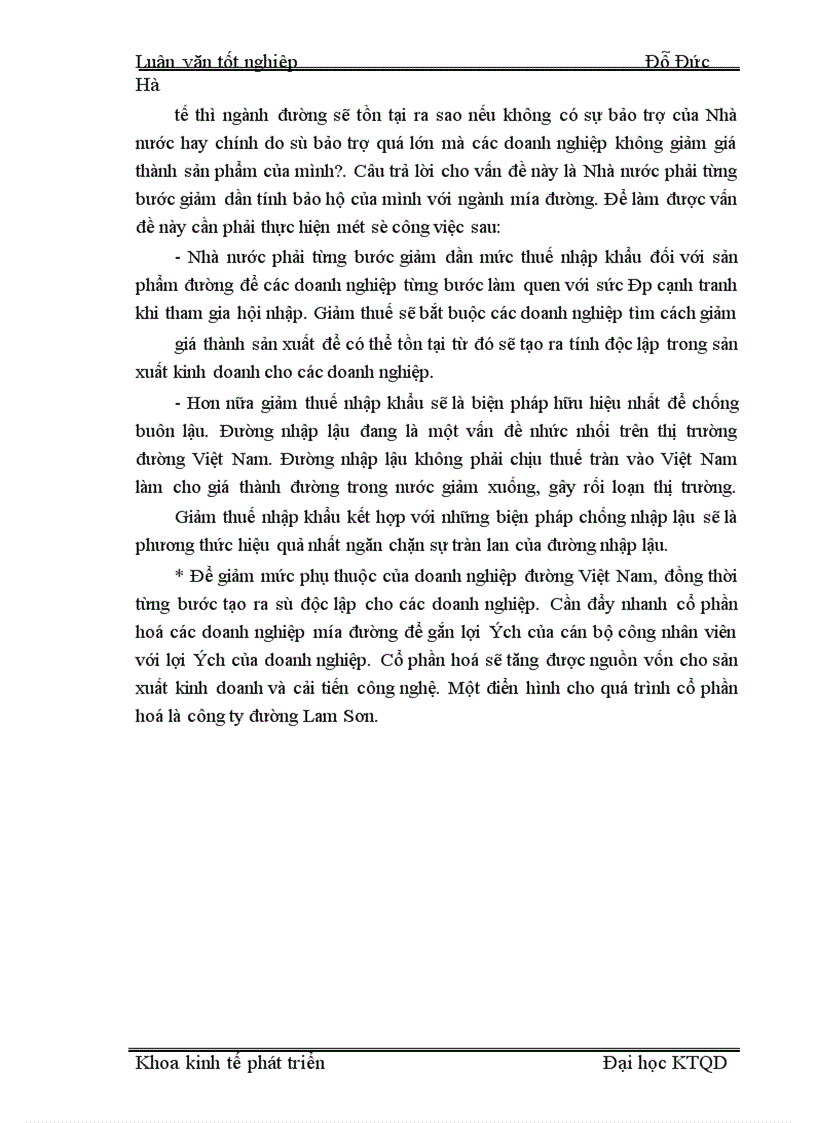 image for page Phương hướng và giải pháp phát triển ngành mía đường Việt Nam trong điều kiện hội nhập kinh tế
