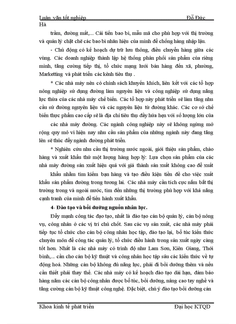 image for page Phương hướng và giải pháp phát triển ngành mía đường Việt Nam trong điều kiện hội nhập kinh tế