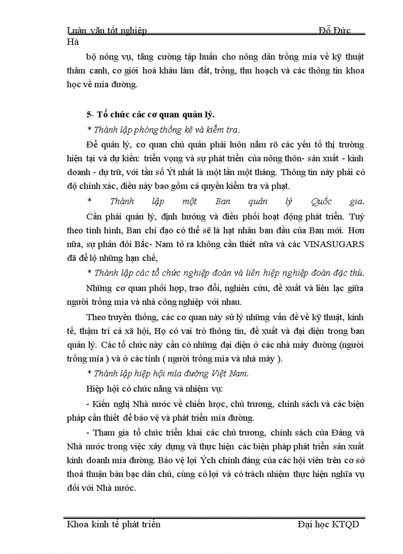 image for page Phương hướng và giải pháp phát triển ngành mía đường Việt Nam trong điều kiện hội nhập kinh tế