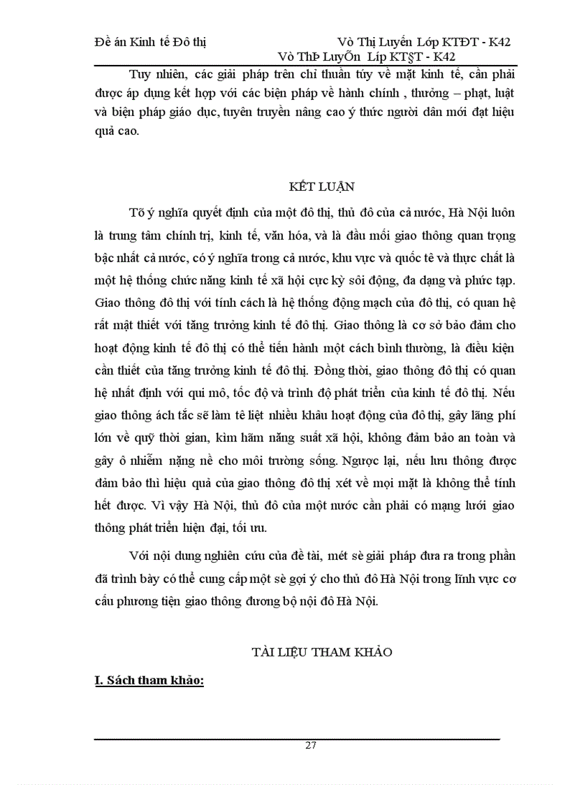 image for page Giải pháp phát triển hệ thống giao thông đường bộ nội đô hà nội