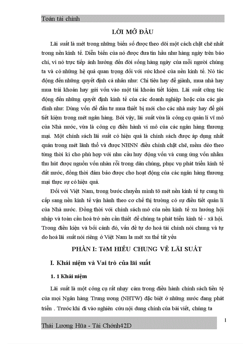 image for page Quá trình đổi mới cơ chế lãi suất thời gian qua