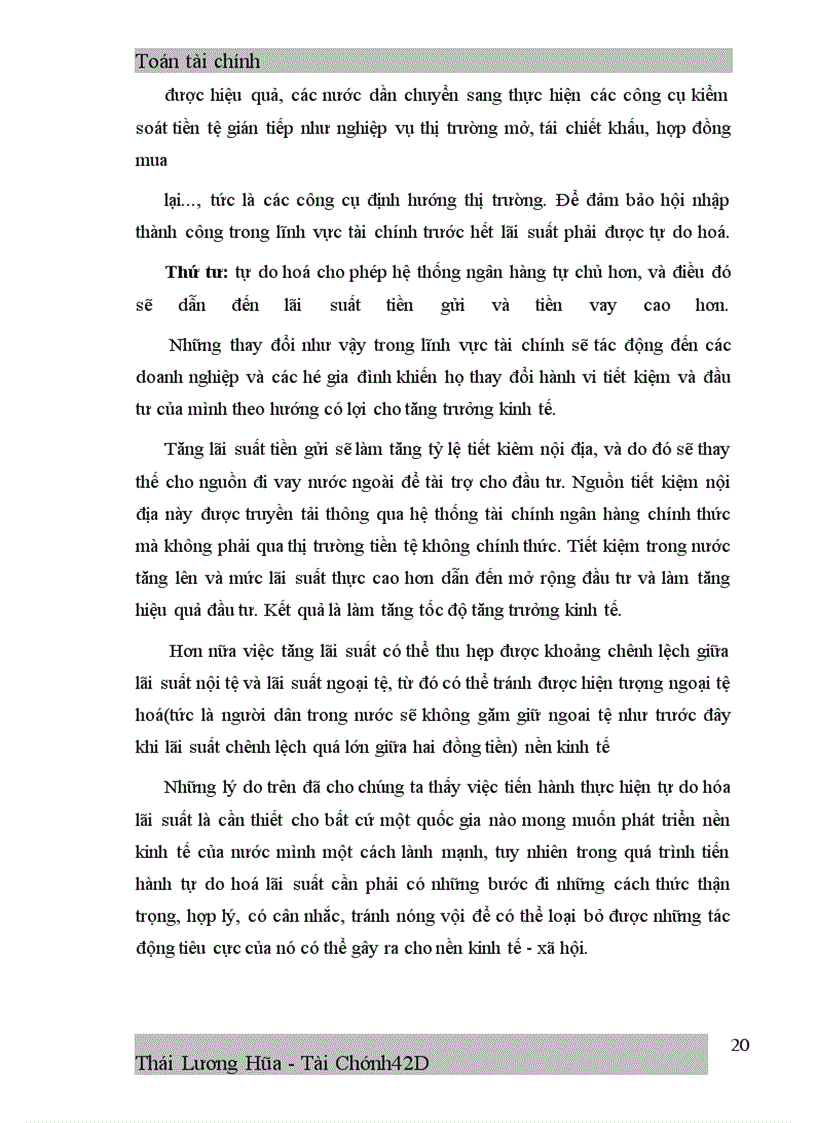 image for page Quá trình đổi mới cơ chế lãi suất thời gian qua