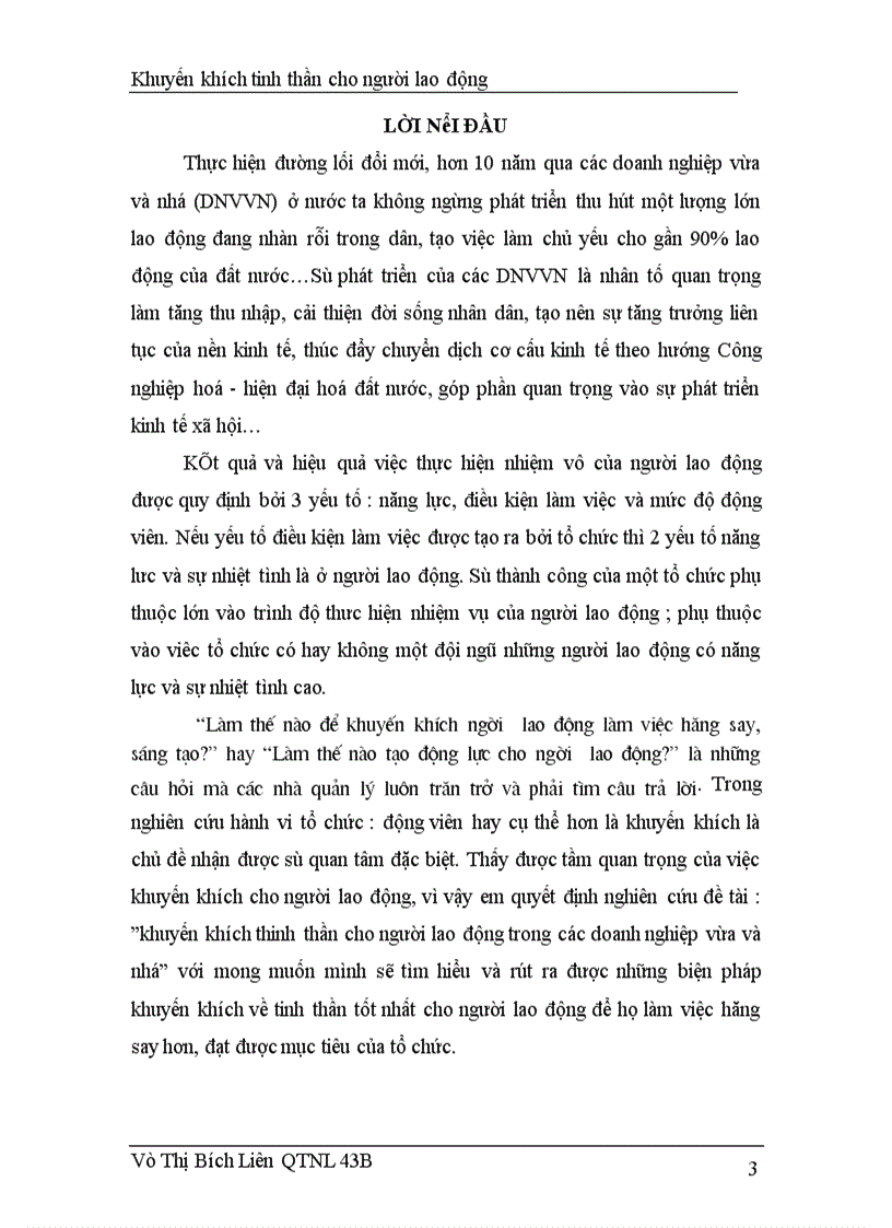 image for page Khuyến khích thinh thần cho người lao động trong các doanh nghiệp vừa và nhỏ