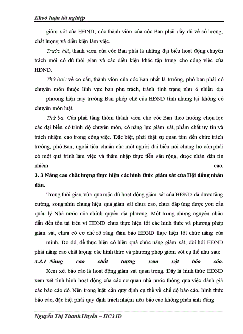 image for page Hoạt động giám sát của Hội đồng nhân dân theo pháp luật hiện hành