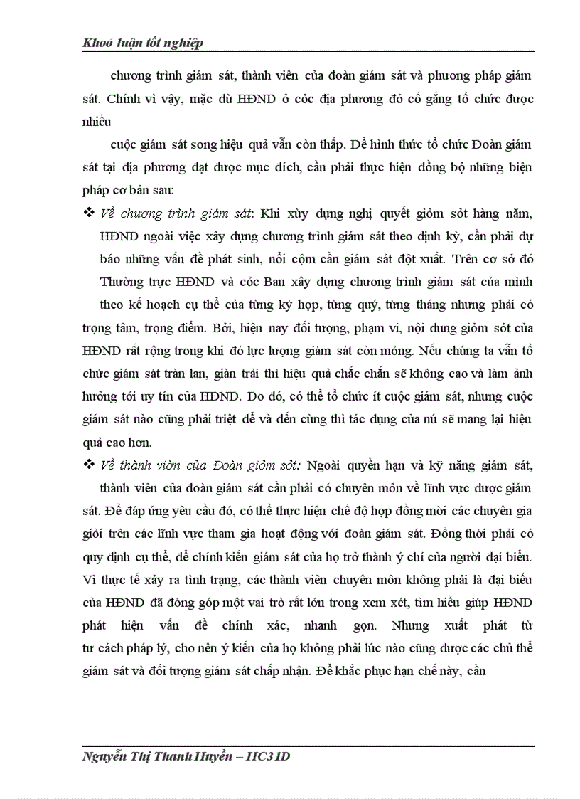 image for page Hoạt động giám sát của Hội đồng nhân dân theo pháp luật hiện hành