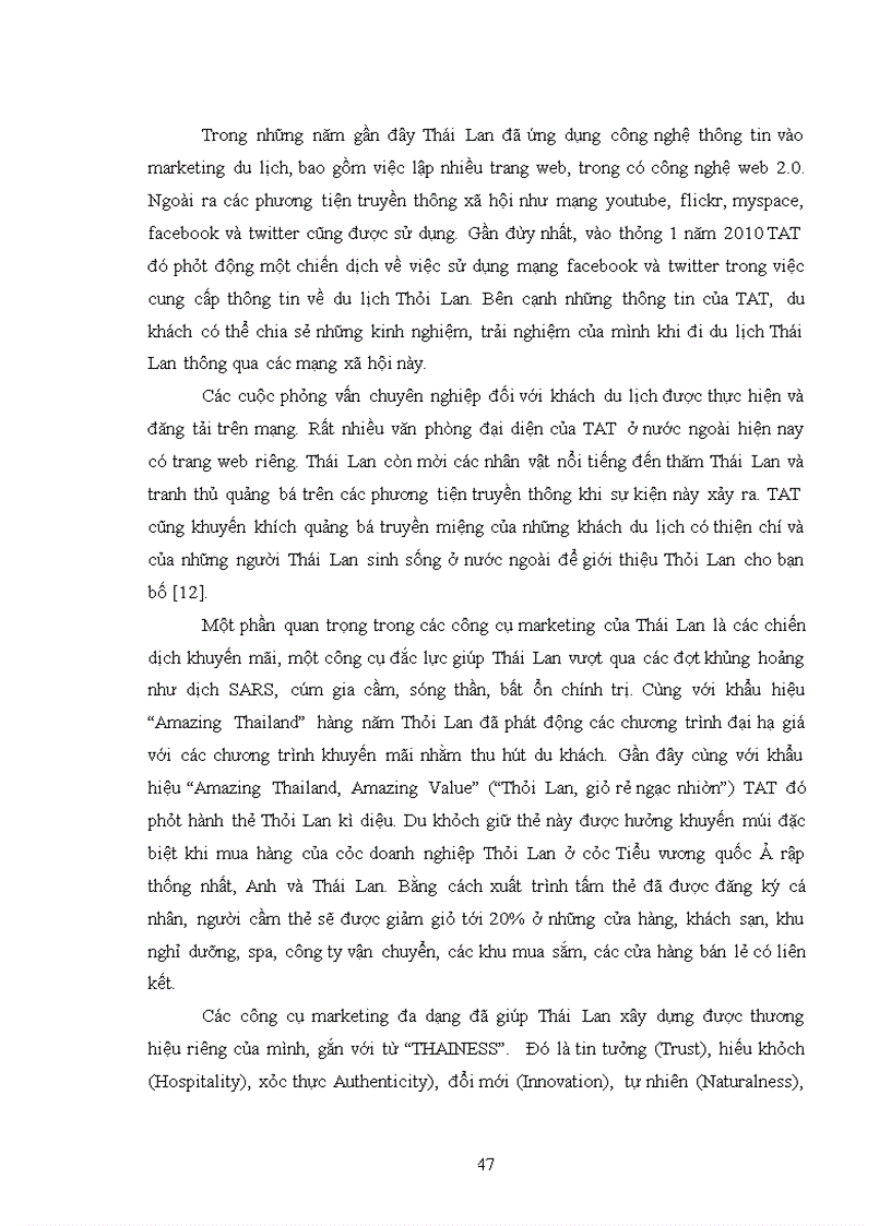 image for page Kinh nghiệm của Thái Lan trong phát triển ngành du lịch và bài học cho Việt Nam