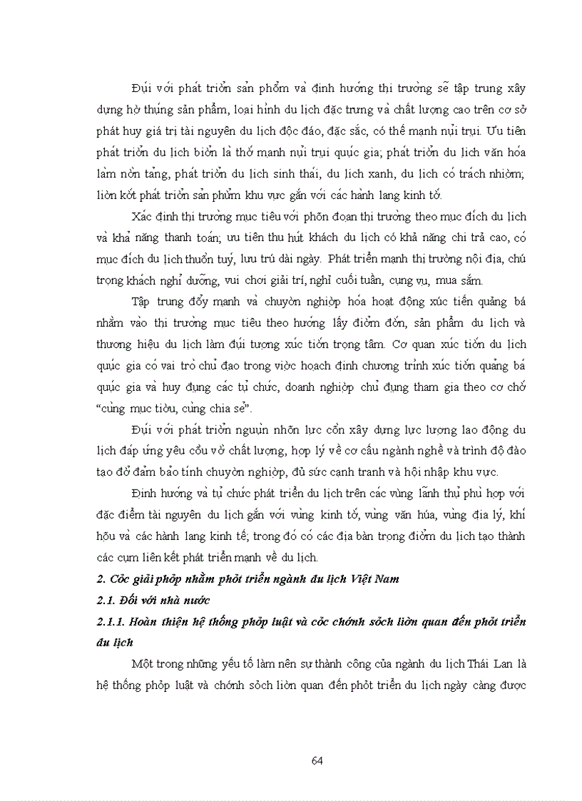 image for page Kinh nghiệm của Thái Lan trong phát triển ngành du lịch và bài học cho Việt Nam