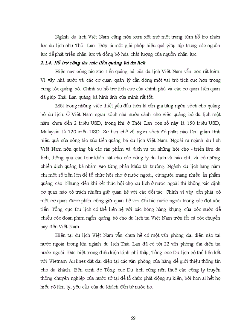 image for page Kinh nghiệm của Thái Lan trong phát triển ngành du lịch và bài học cho Việt Nam