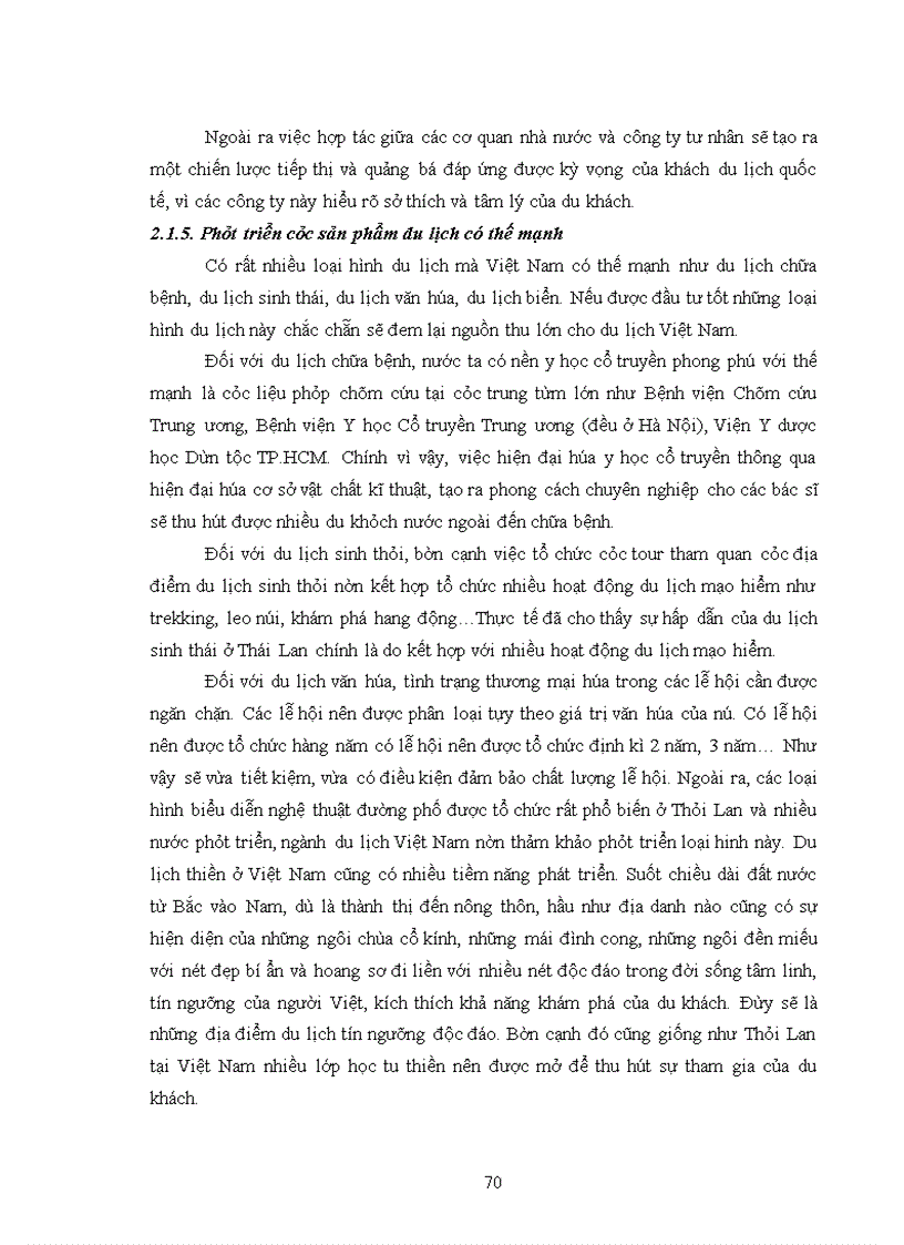 image for page Kinh nghiệm của Thái Lan trong phát triển ngành du lịch và bài học cho Việt Nam