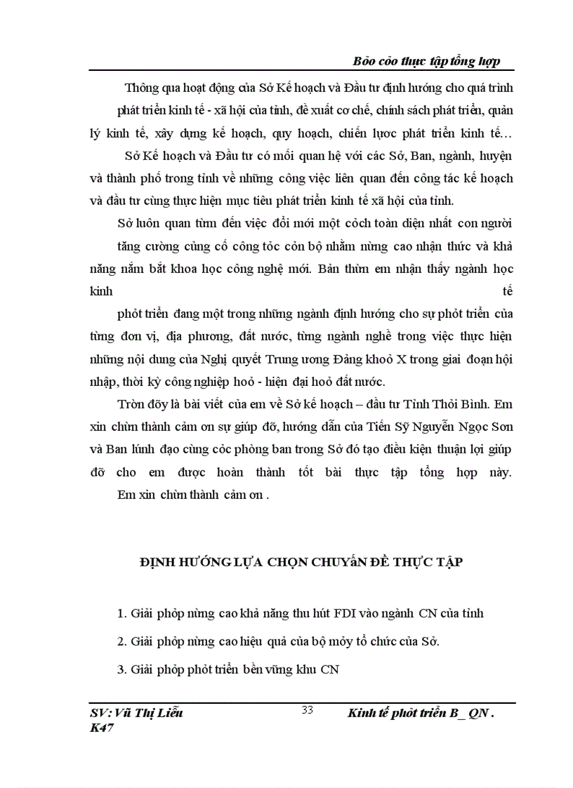 image for page Tình hình hoạt động của sở kế hoạch và đầu tư