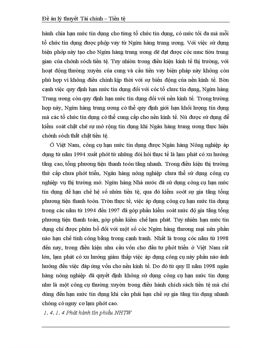 image for page Nghiệp vụ thị trường mở – trong điều hành chính sách tiền tệ