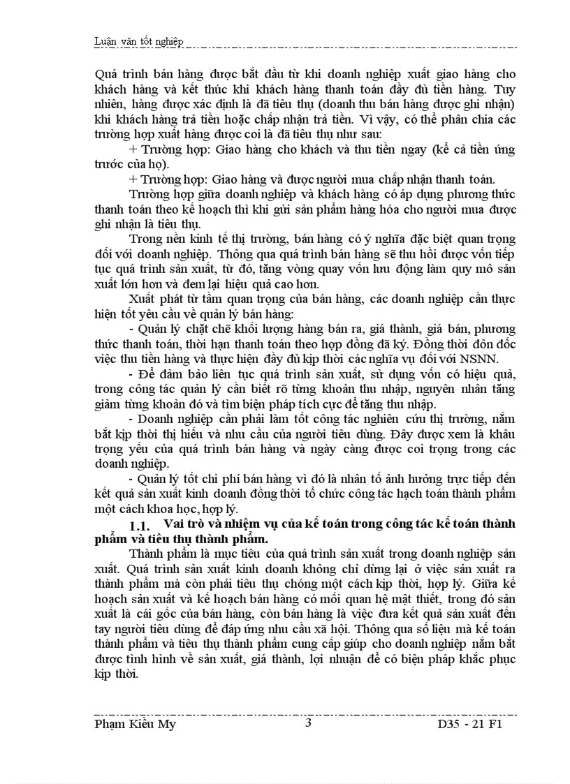 image for page Kế toán thành phẩm và tiêu thụ thành phẩm ở doanh nghiệp sản xuất