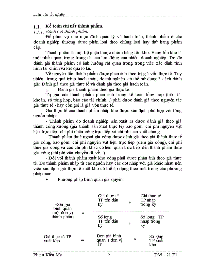 image for page Kế toán thành phẩm và tiêu thụ thành phẩm ở doanh nghiệp sản xuất