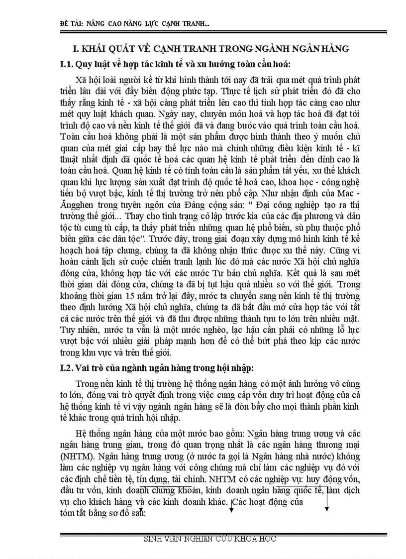 image for page Nâng cao năng lực cạnh tranh của ngân hàng thương mại trong quá trình hội nhập