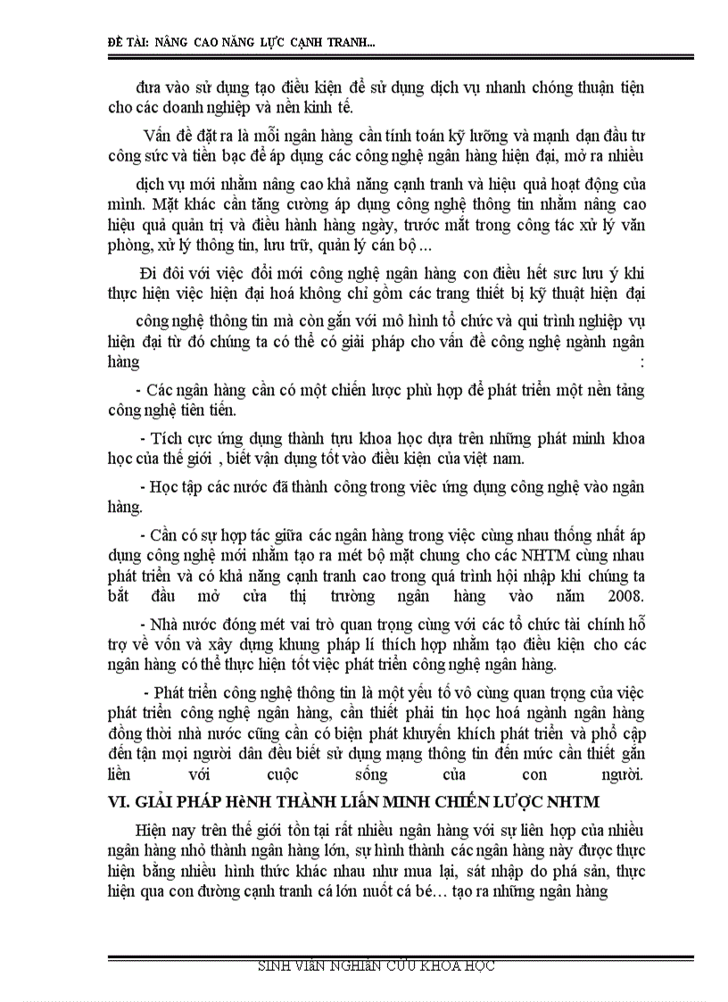 image for page Nâng cao năng lực cạnh tranh của ngân hàng thương mại trong quá trình hội nhập