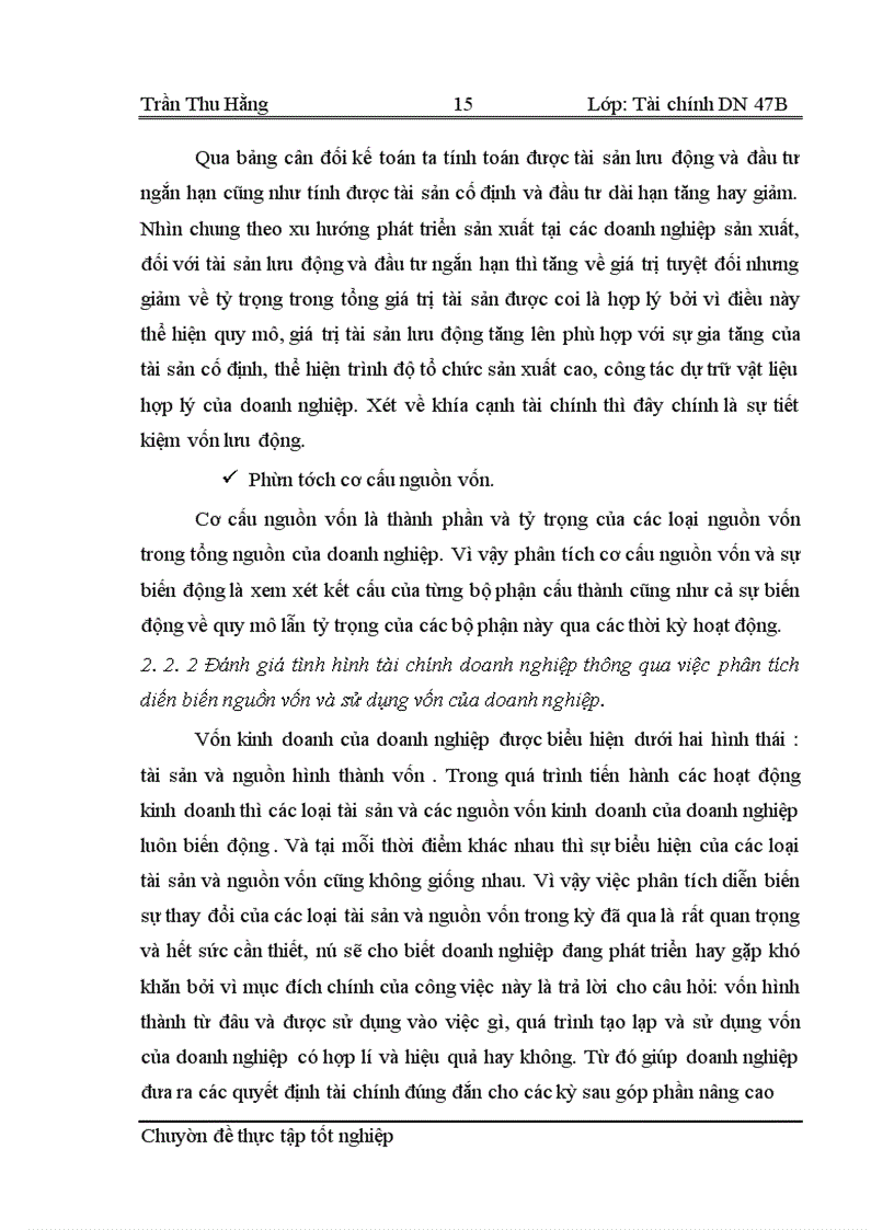 image for page Phân tích thực trạng tài chính của công ty cổ phần viễn thông FPT