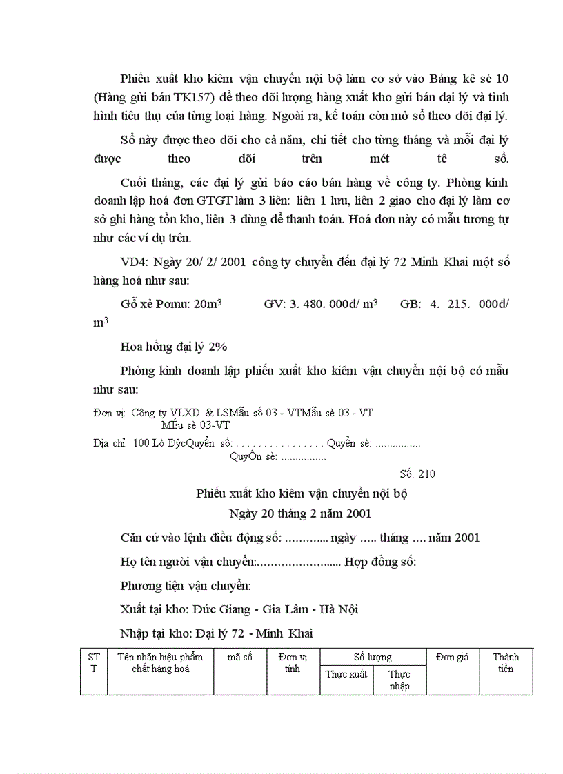 image for page Kế toán nghiệp vụ tiêu thụ hàng hoá tại công ty VLXD và LS