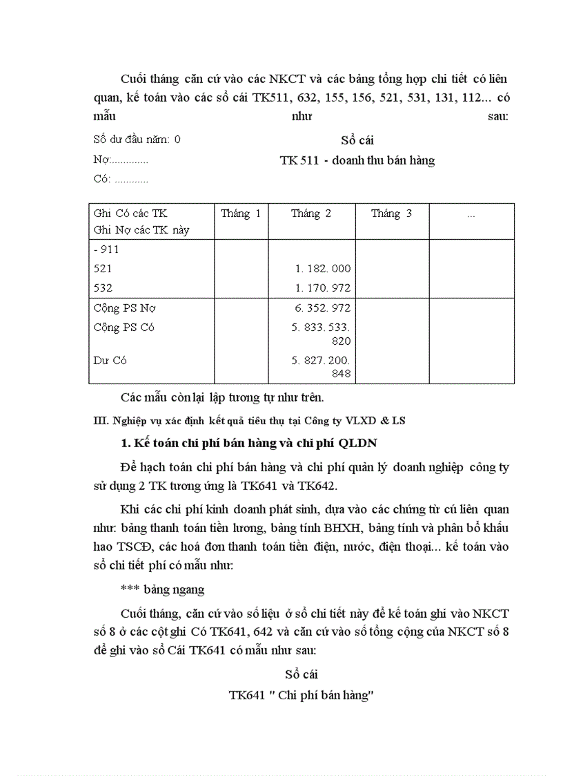 image for page Kế toán nghiệp vụ tiêu thụ hàng hoá tại công ty VLXD và LS
