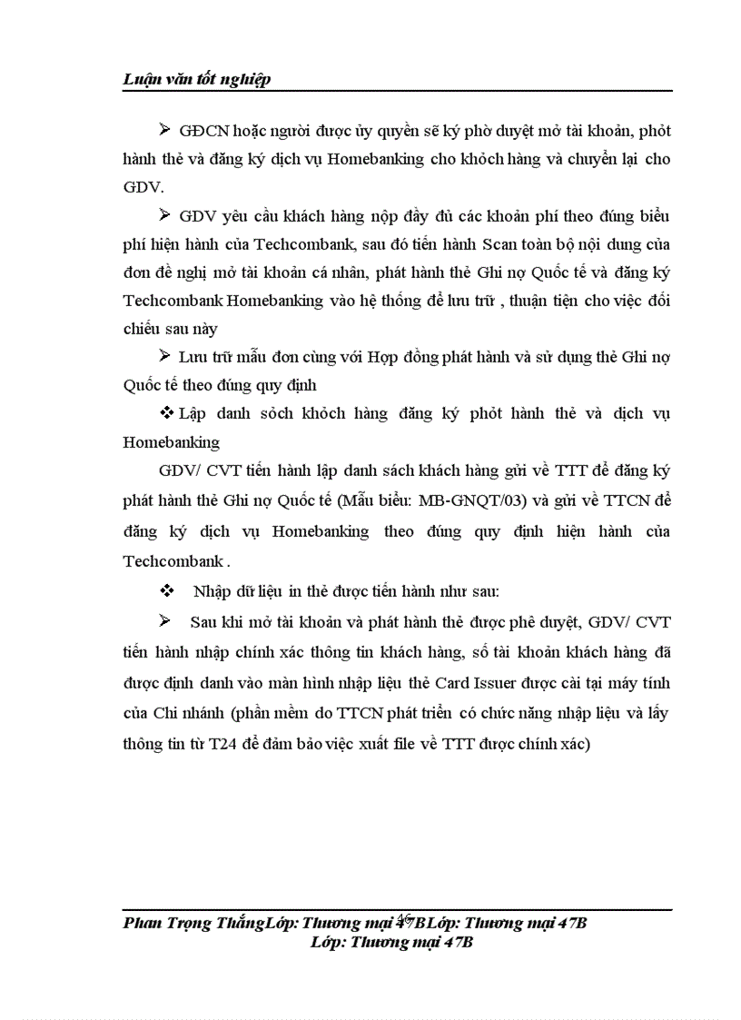 image for page Giải pháp phát triển dịch vụ thẻ thanh toán của ngân hàng thương mại cổ phần techcombank