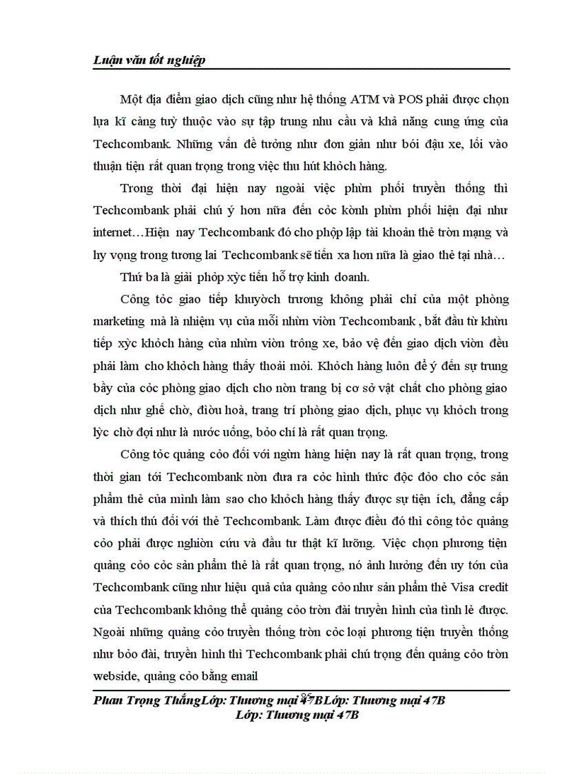 image for page Giải pháp phát triển dịch vụ thẻ thanh toán của ngân hàng thương mại cổ phần techcombank