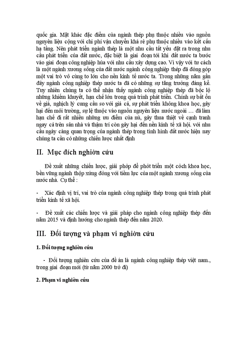 image for page Định hướng và phát triển ngành thép giai doạn 2015 - 2020